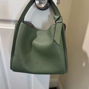 Kate Spade Green Shoulder Bag with Hobo Silhouette